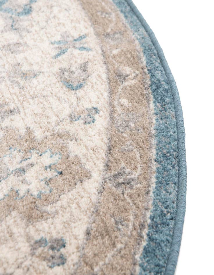 Detail image of  4' x 4' Viola Round Rug