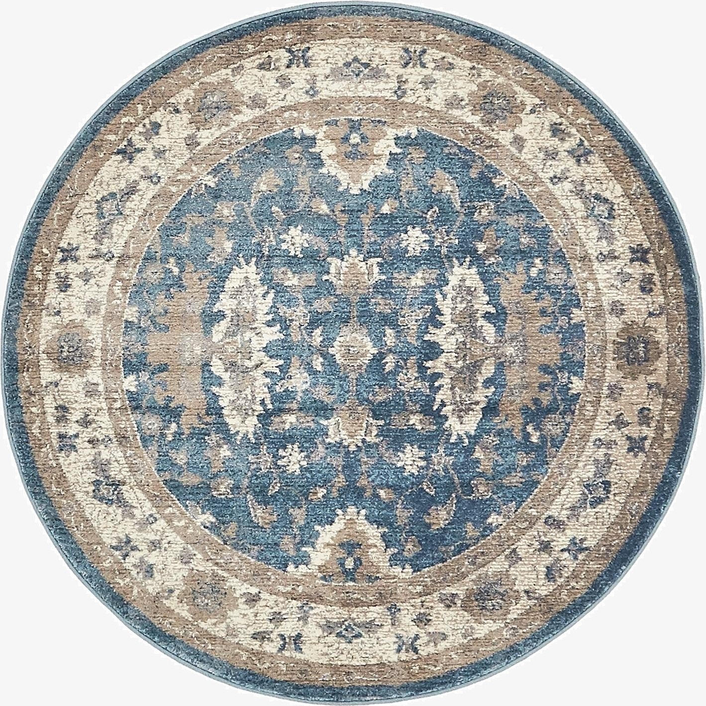  4' x 4' Viola Round Rug