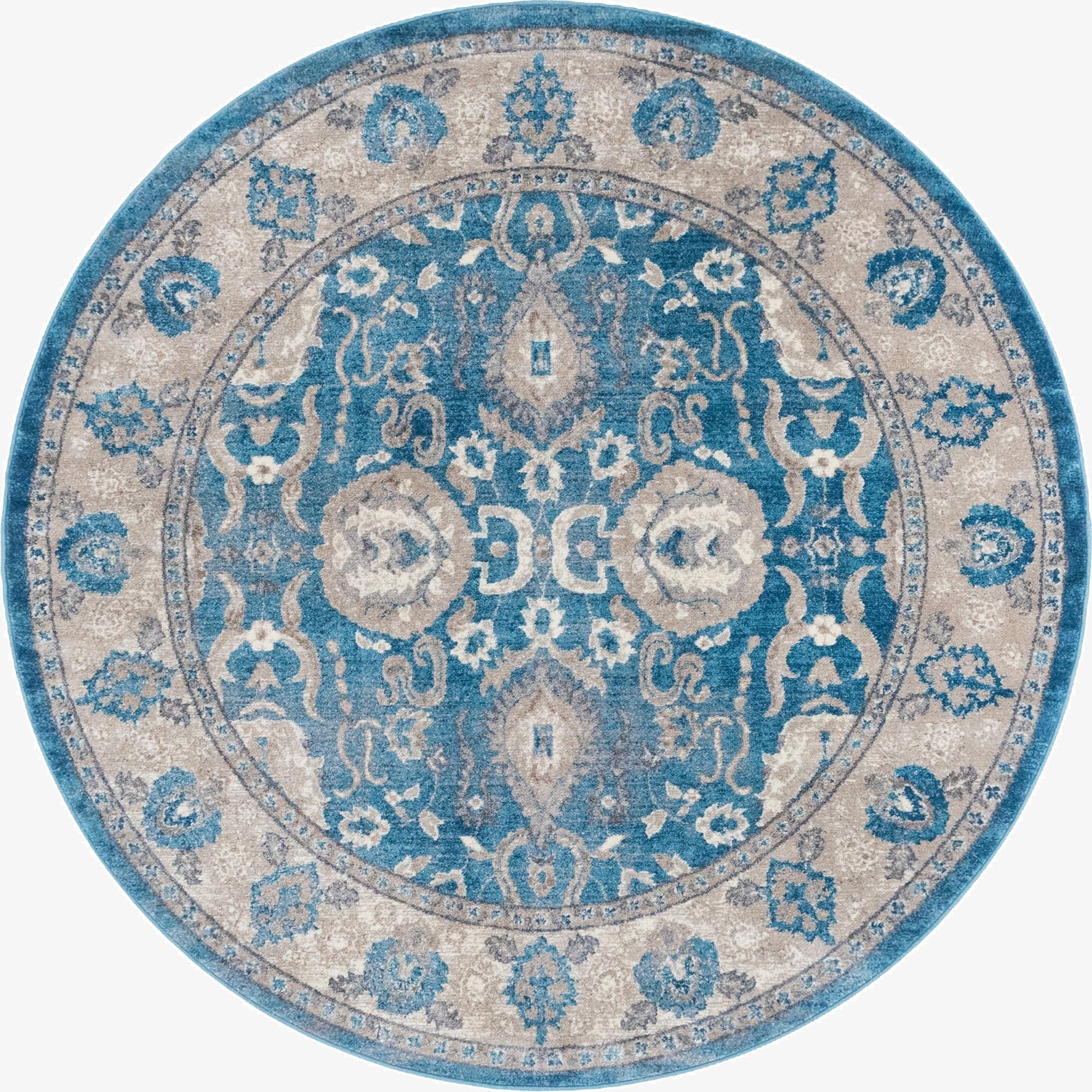  6' x 6' Viola Round Rug