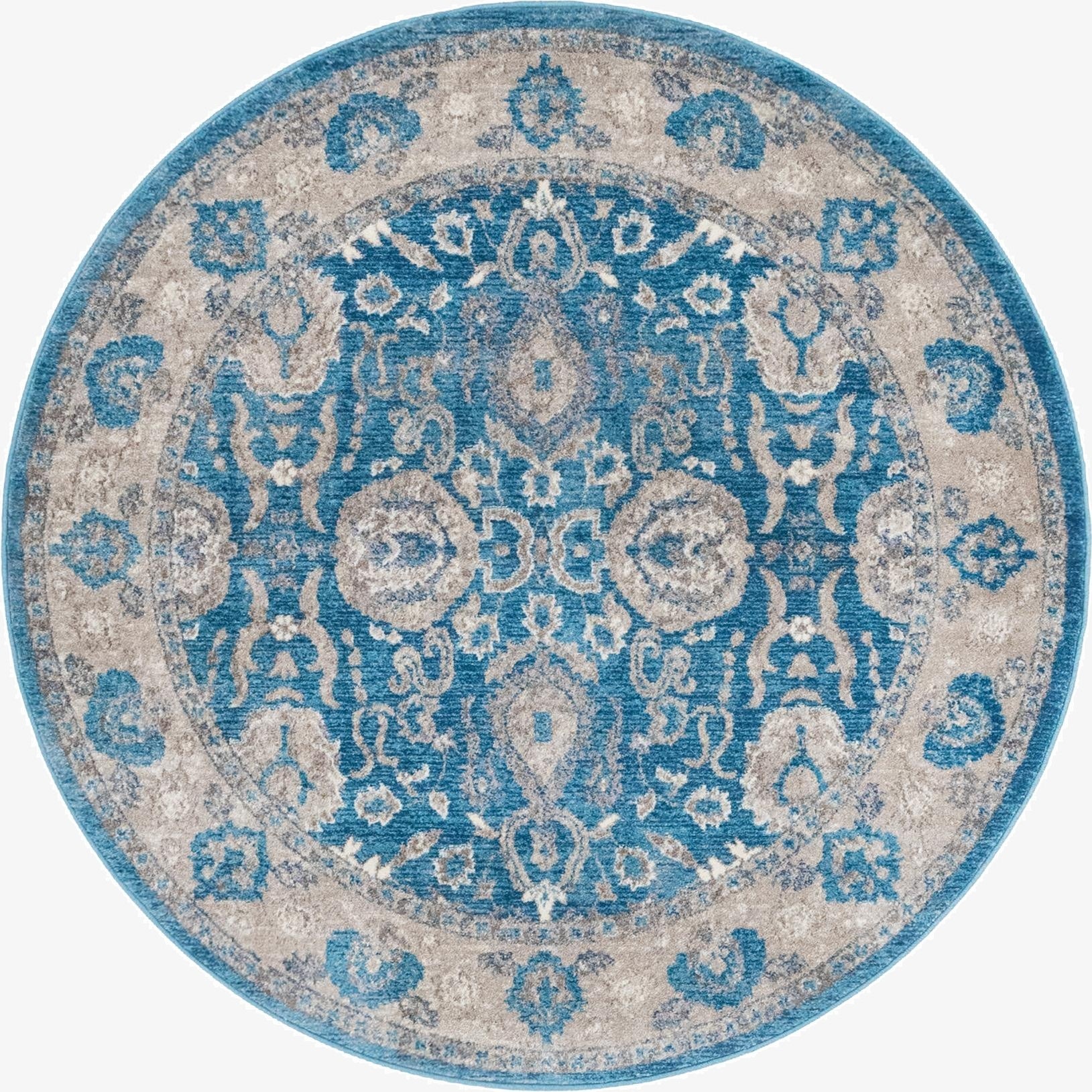  5' x 5' Viola Round Rug