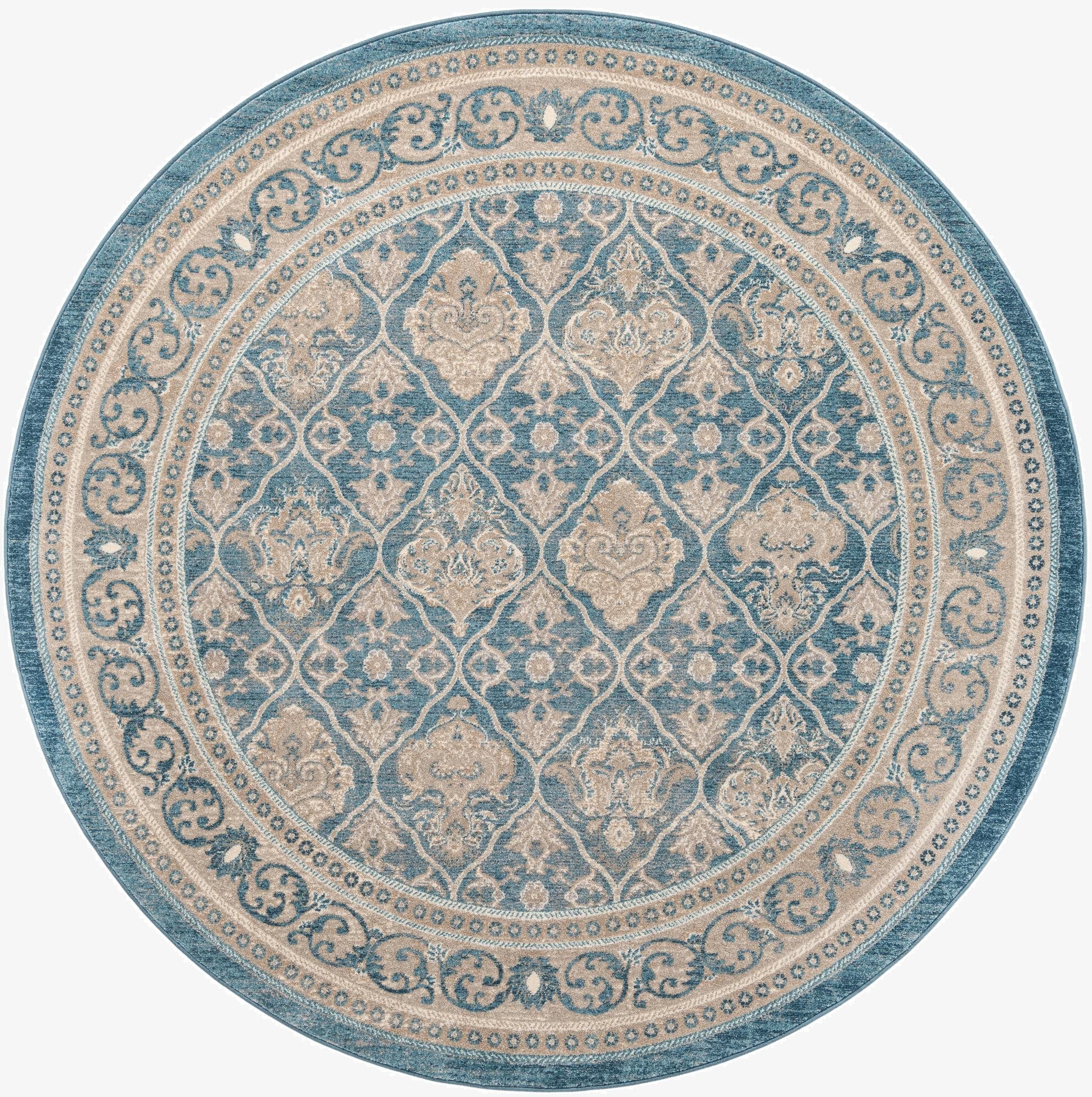  7' 3 x 7' 3 Viola Round Rug