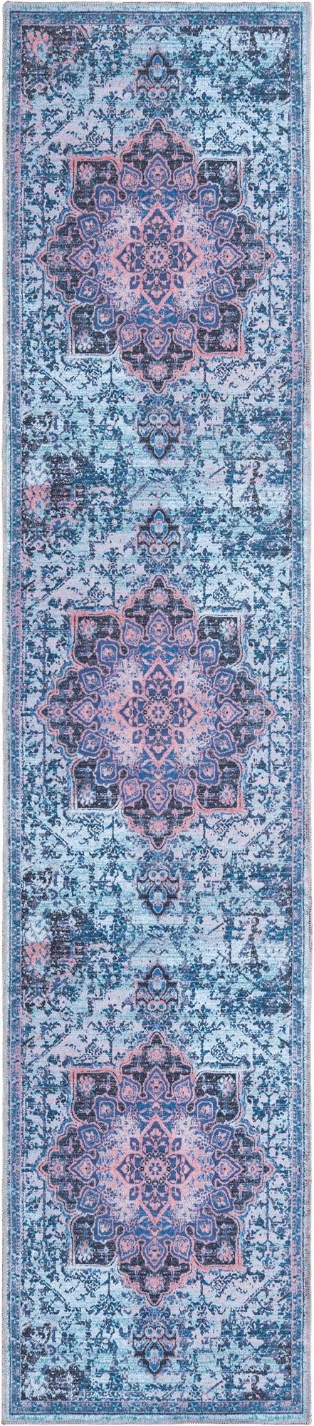  2' 7 x 12'  Washable Francesca Runner Rug