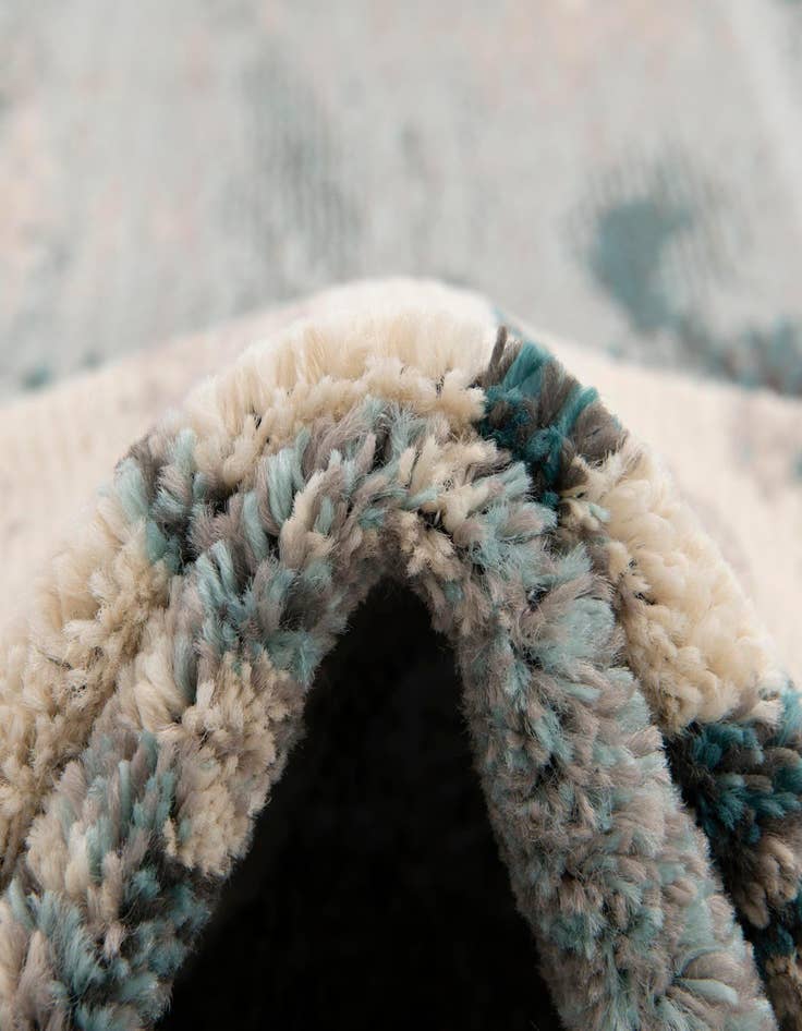 Detail image of  2' 2 x 6' 9  Washable Hyacinth Runner Rug