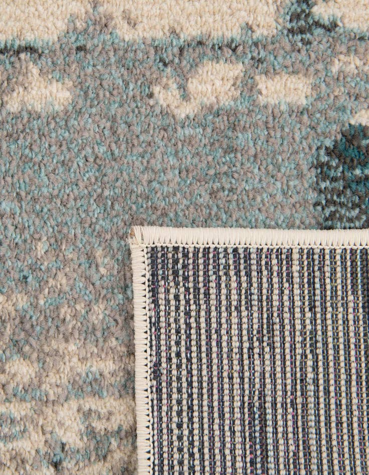 Detail image of  2' 2 x 6' 9  Washable Hyacinth Runner Rug