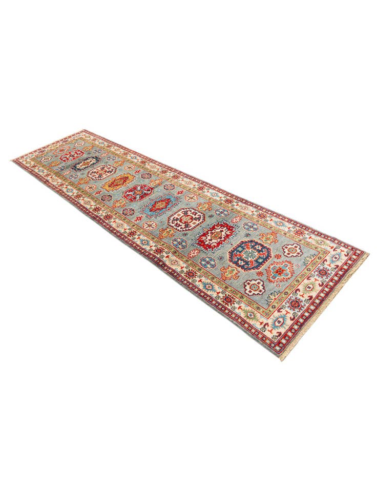 Detail image of  2' 9 x 9' 9  Hand Knotted Kazak Runner Rug