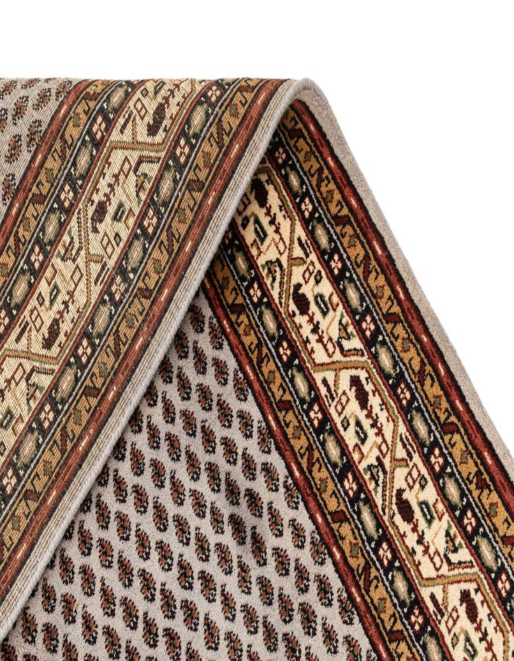 Detail image of  5' 4 x 10' 2  Hand Knotted Mir Wool Runner Rug