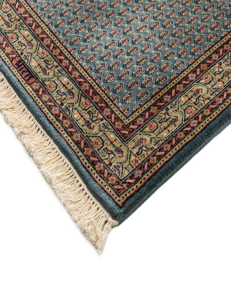 Detail image of  3' x 10' 9  Hand Knotted Mir Wool Runner Rug