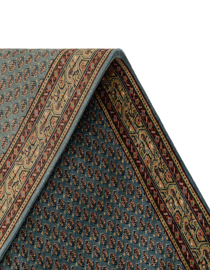 Detail image of  3' x 10' 9  Hand Knotted Mir Wool Runner Rug