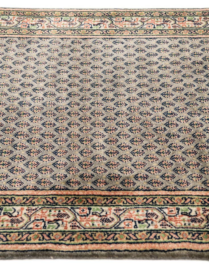 Detail image of  2' 9 x 10' 6  Hand Knotted Mir Wool Runner Rug