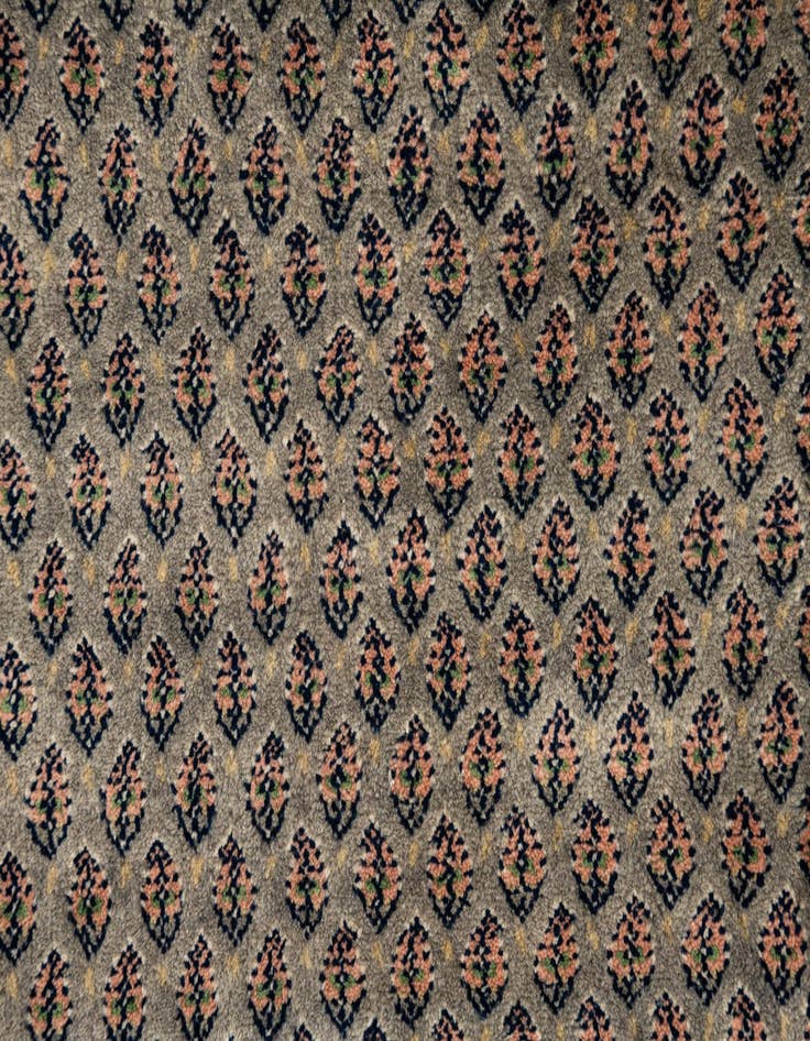 Detail image of  2' 9 x 10' 6  Hand Knotted Mir Wool Runner Rug