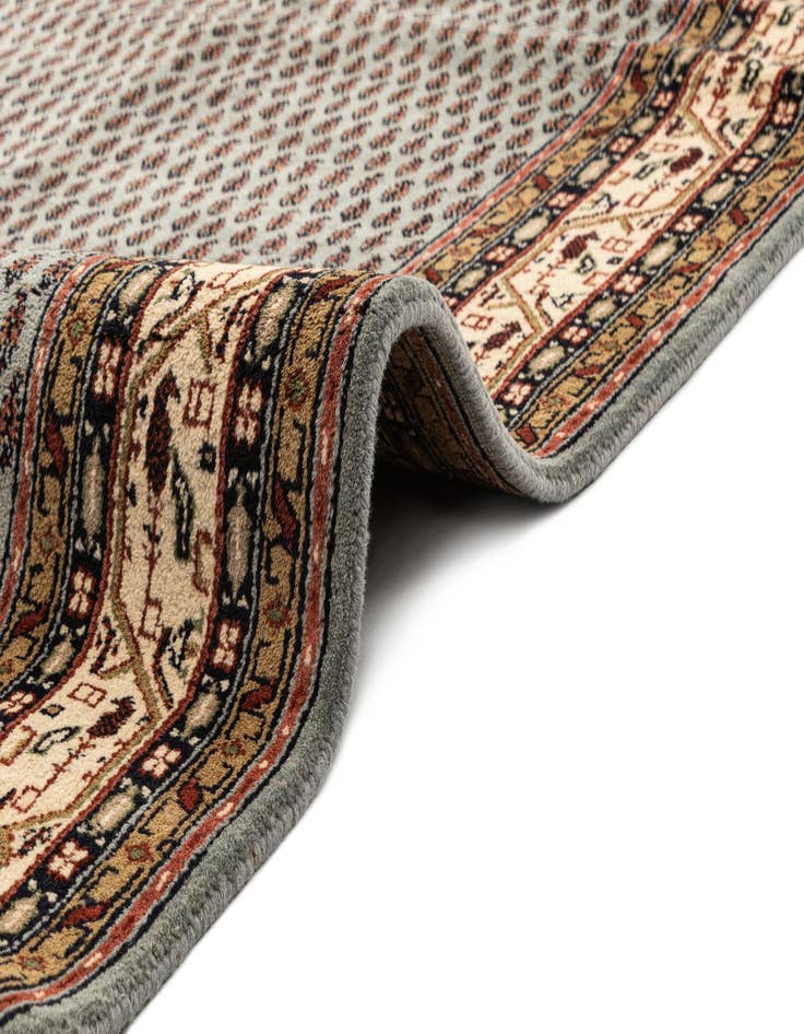 Detail image of  5' 4 x 10' 3  Hand Knotted Mir Wool Runner Rug