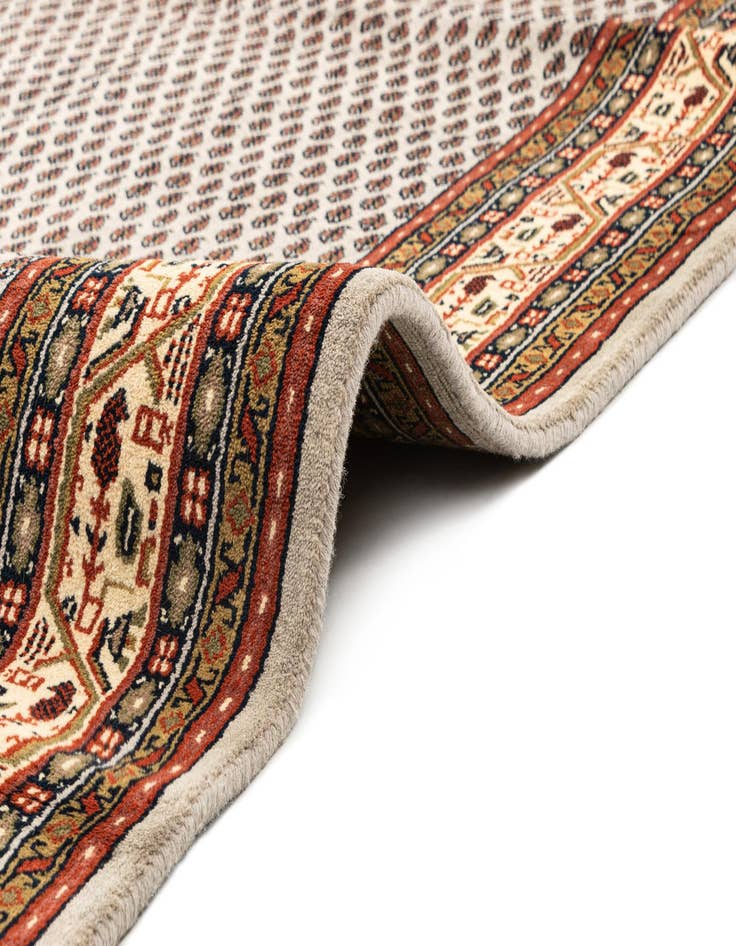 Detail image of  6' x 11' 4  Hand Knotted Mir Wool Runner Rug