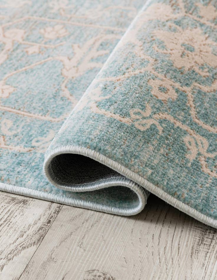 Detail image of  2' 7 x 10' Modern Classical Runner Rug