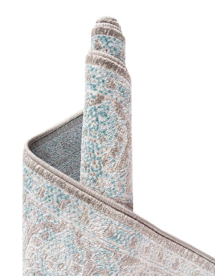 Detail image of  2' 7 x 10' Modern Classical Runner Rug