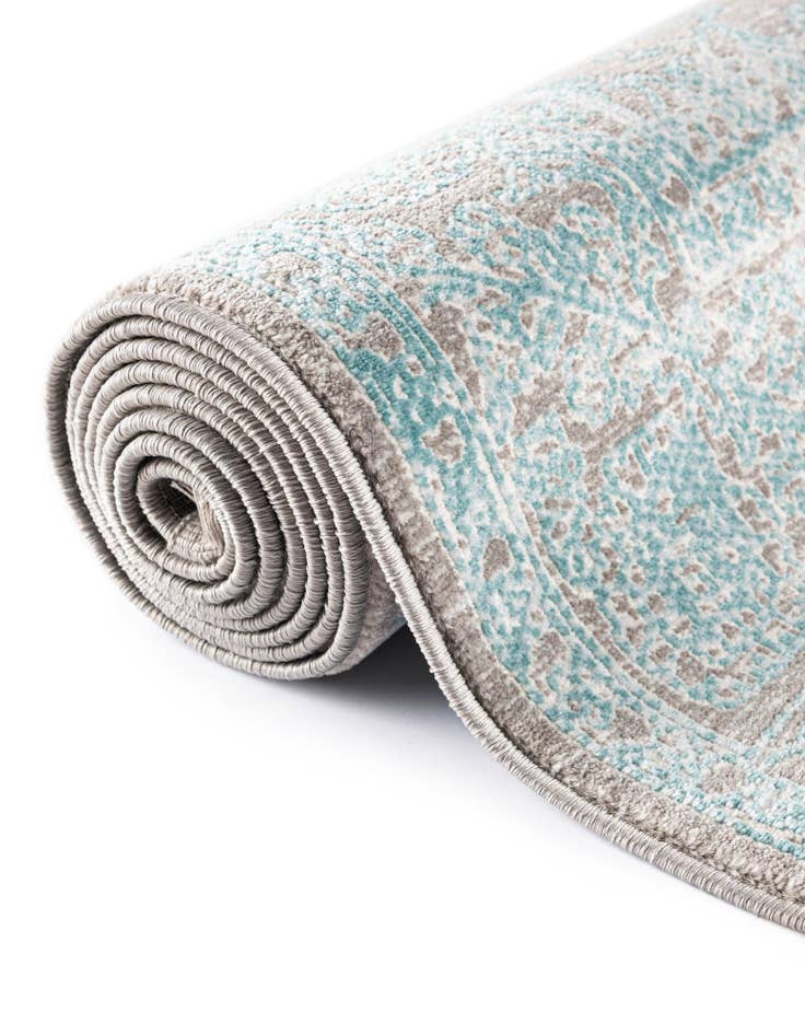 Detail image of  2' 7 x 10' Modern Classical Runner Rug