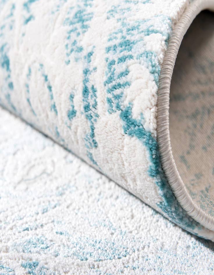 Detail image of  2' 7 x 10' Modern Classical Runner Rug