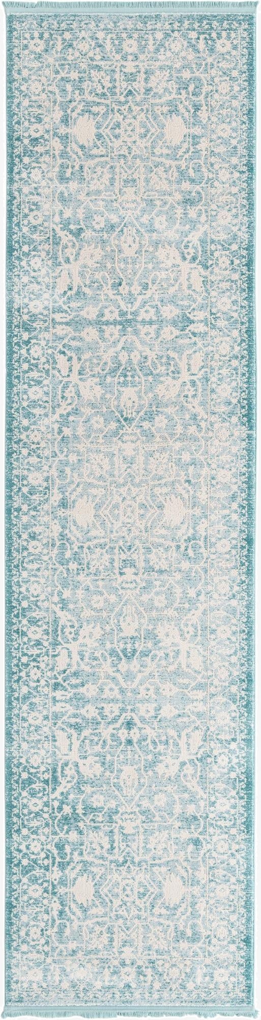  2' 7 x 10' Modern Classical Runner Rug