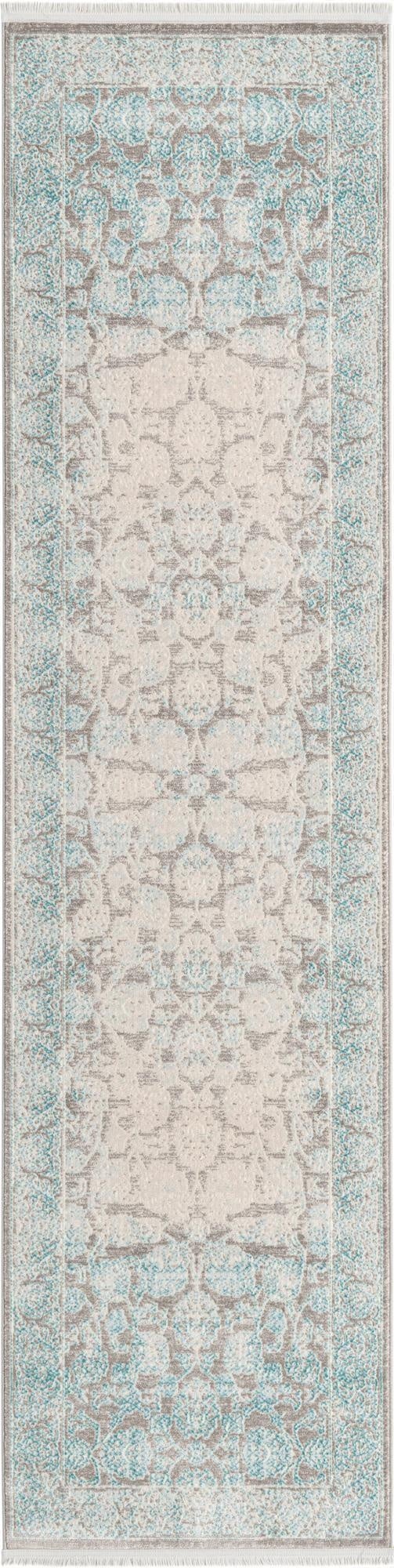  2' 7 x 10' Modern Classical Runner Rug