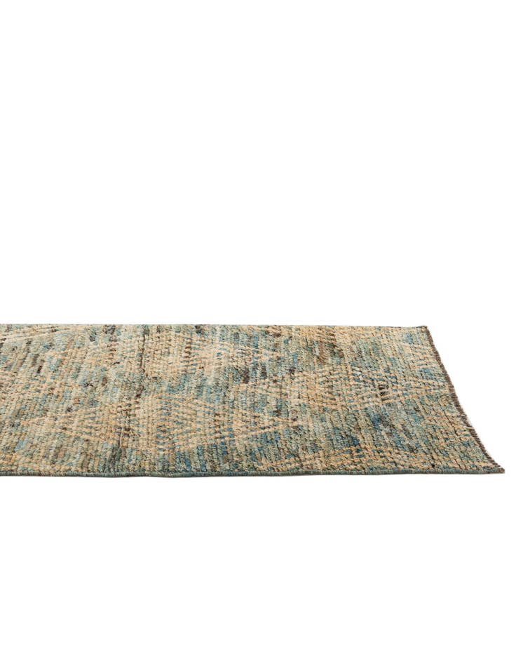 Detail image of  3' 4 x 10' 8  Hand Knotted Moroccan Wool Runner Rug