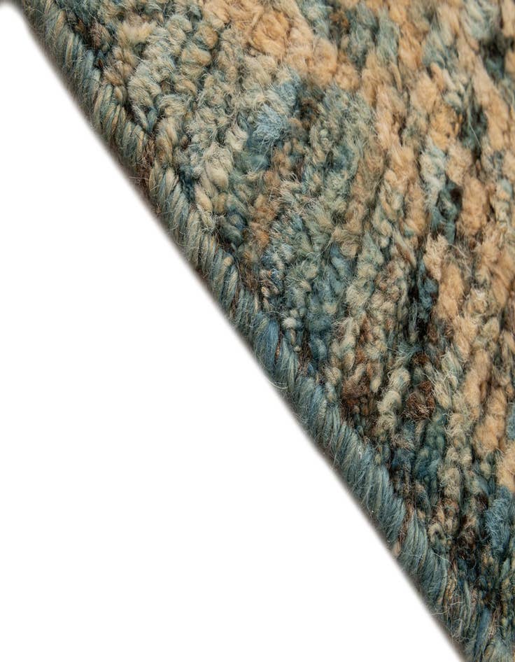 Detail image of  3' 4 x 10' 8  Hand Knotted Moroccan Wool Runner Rug