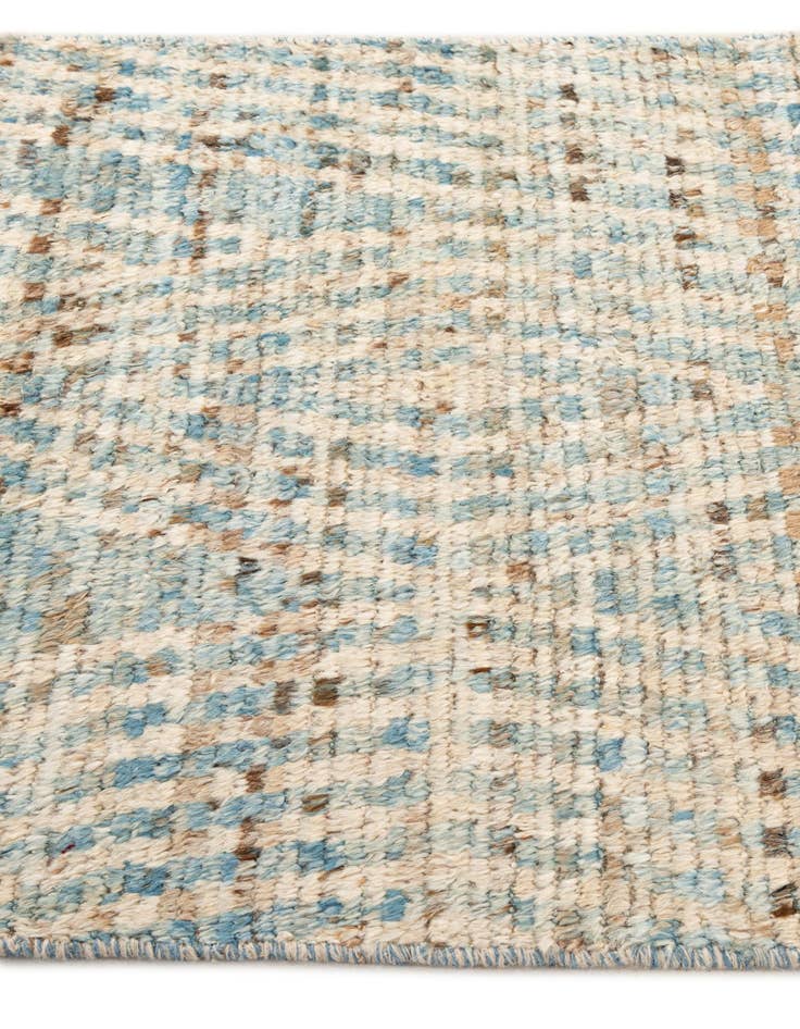 Detail image of  3' x 16' 3  Hand Knotted Moroccan Wool Runner Rug
