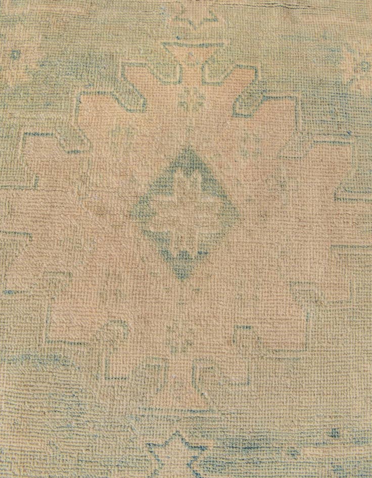 Detail image of  2' 9 x 8' 6  Hand Knotted Oushak Wool Runner Rug
