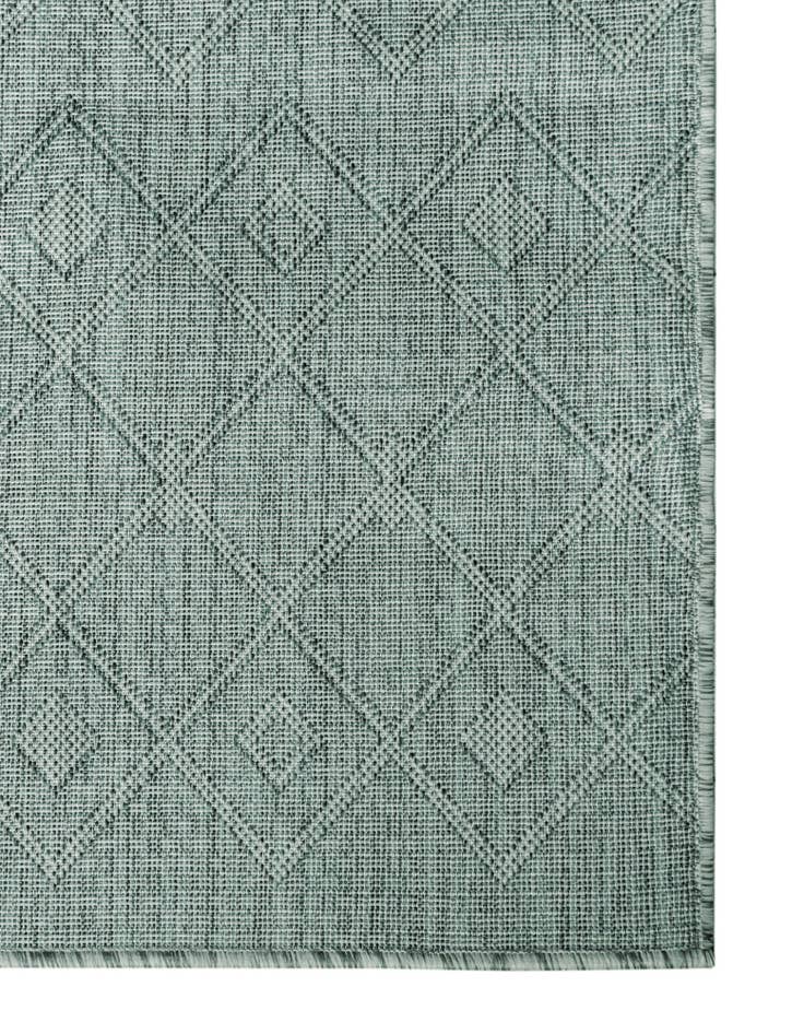 Detail image of  2' x 6'  Washable Lattice Indoor / Outdoor Runner Rug