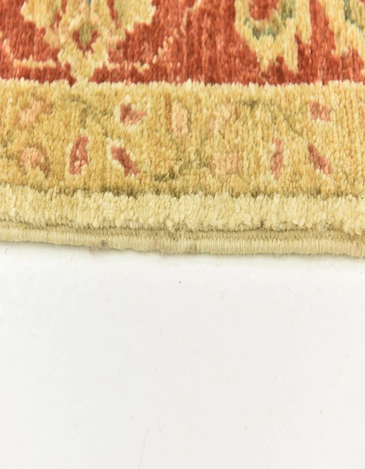 Detail image of  3' 10 x 17' 6  Hand Knotted Peshawar Ziegler Runner Rug