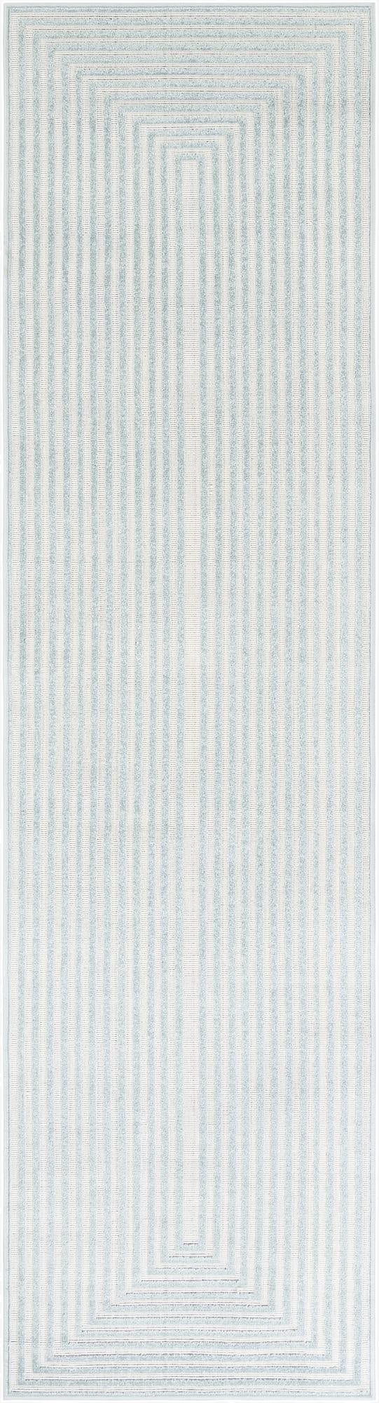  2' 7 x 10'  Washable Sabrina Soto Indoor / Outdoor Runner Rug