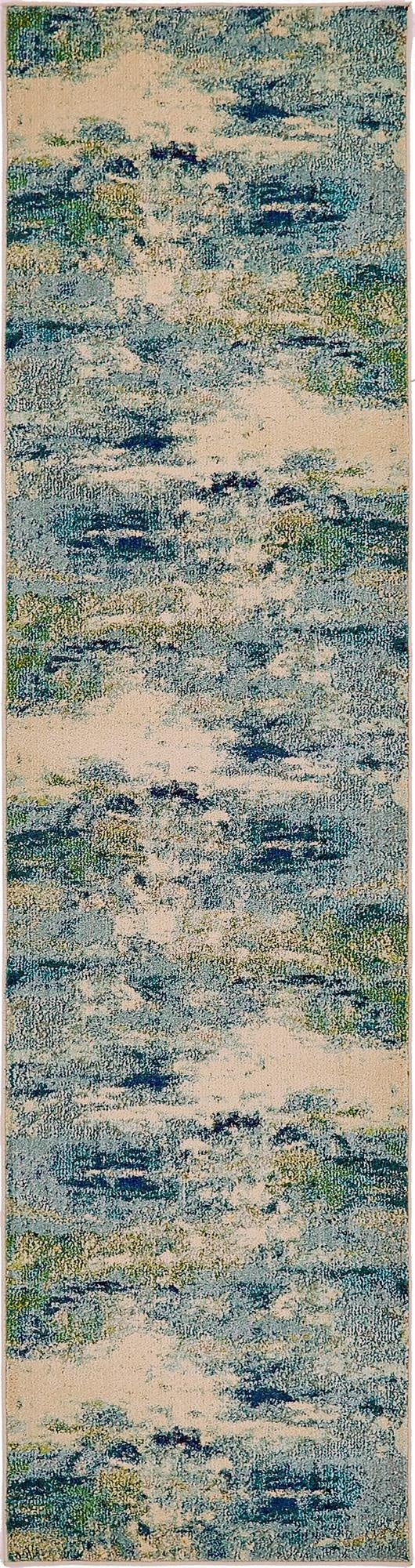  2' 7 x 10'  Washable Theia Runner Rug