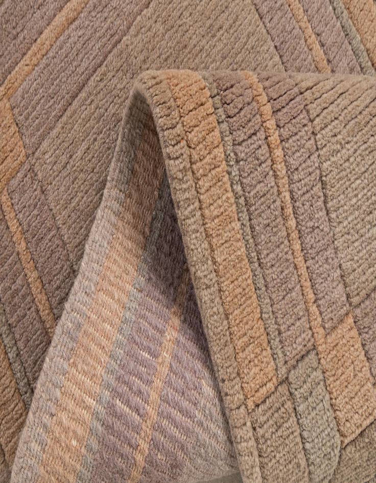 Detail image of  2' 1 x 3' 11  Hand Knotted Tibet Wool Runner Rug