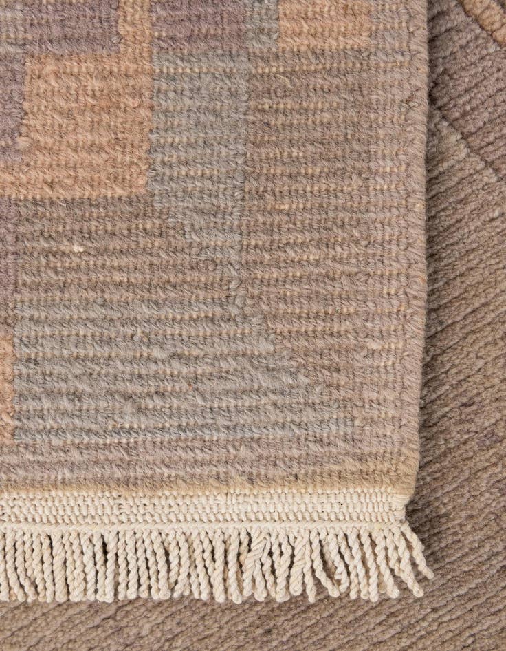 Detail image of  2' 1 x 3' 11  Hand Knotted Tibet Wool Runner Rug