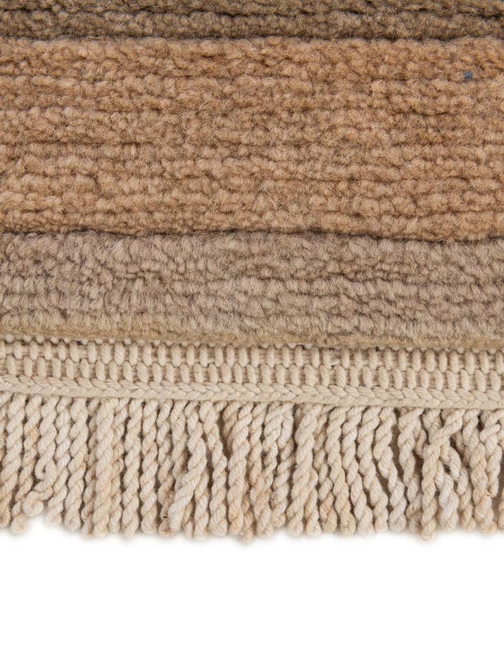 Detail image of  2' 1 x 3' 11  Hand Knotted Tibet Wool Runner Rug