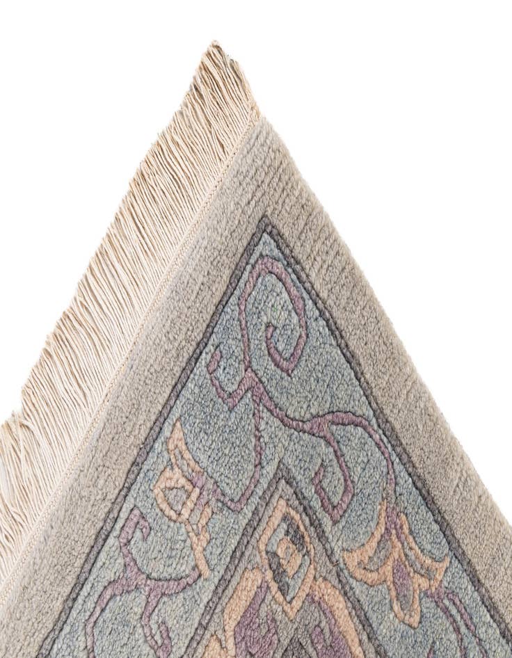 Detail image of  3' 2 x 11' 4  Hand Knotted Tibet Wool Runner Rug