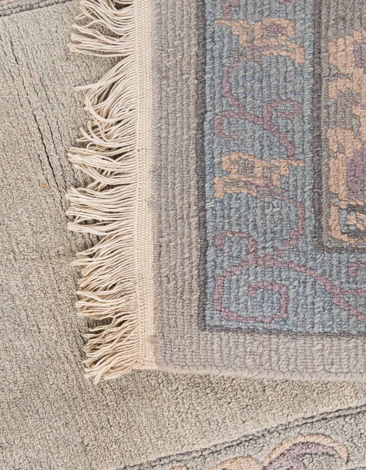 Detail image of  3' 2 x 11' 4  Hand Knotted Tibet Wool Runner Rug