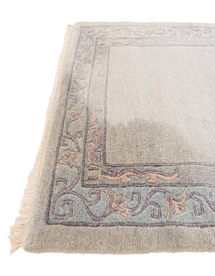 Detail image of  3' 2 x 11' 4  Hand Knotted Tibet Wool Runner Rug