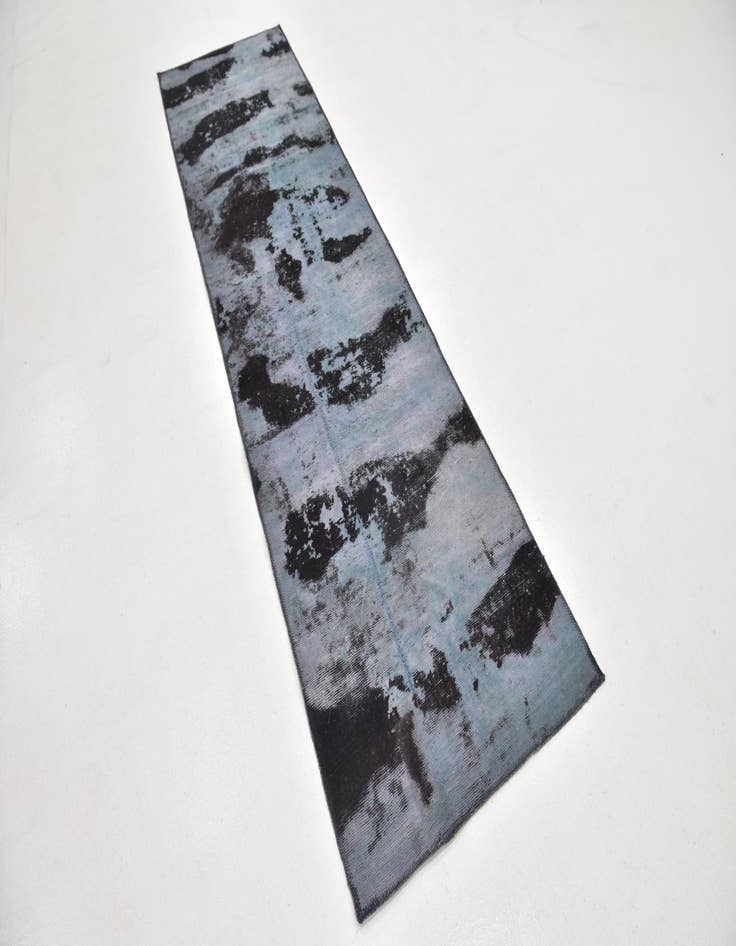 Detail image of  2' 7 x 9' 3  Hand Knotted Ultra Vintage Persian Wool Runner Rug