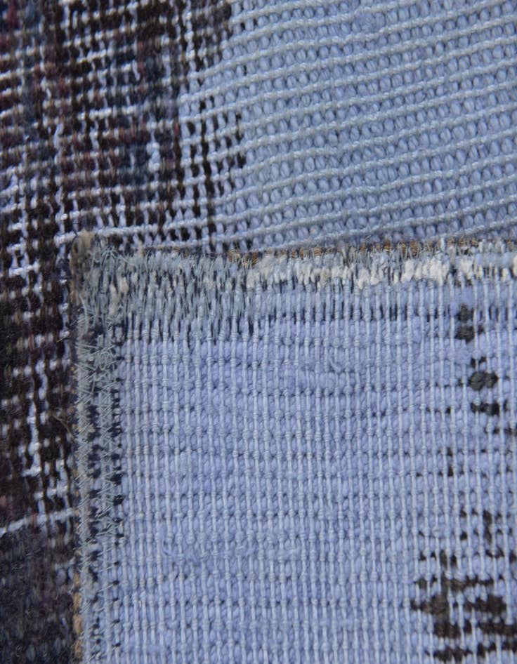 Detail image of  4' x 8' 8  Hand Knotted Ultra Vintage Persian Wool Runner Rug