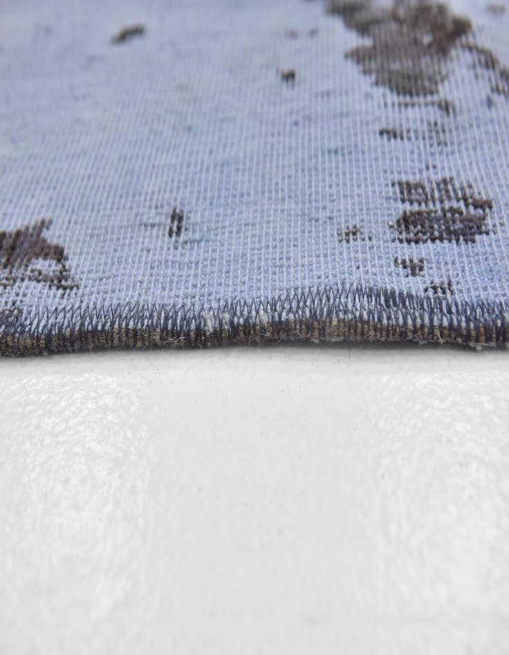 Detail image of  4' x 8' 8  Hand Knotted Ultra Vintage Persian Wool Runner Rug