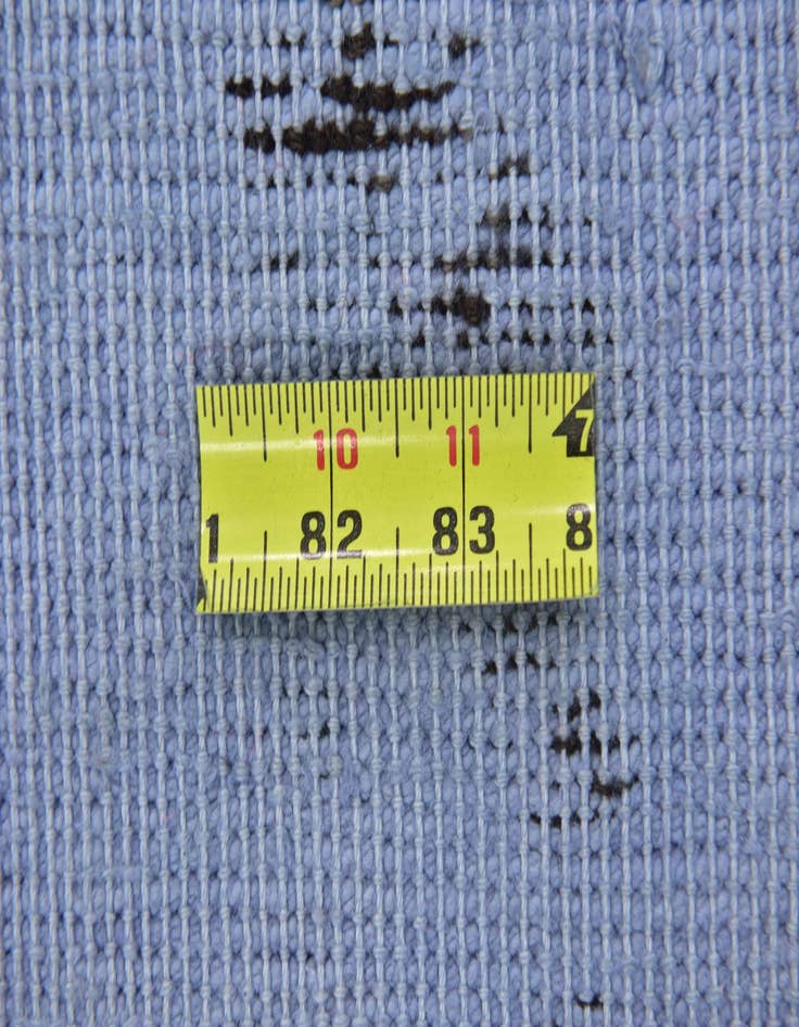 Detail image of  4' x 8' 8  Hand Knotted Ultra Vintage Persian Wool Runner Rug