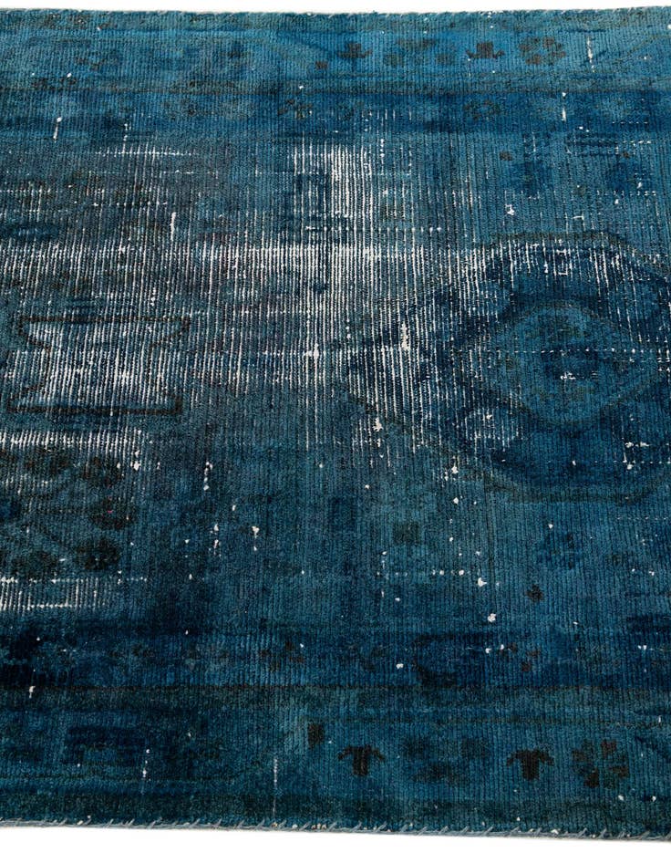 Detail image of  3' 7 x 13' 5  Hand Knotted Ultra Vintage Persian Wool Runner Rug