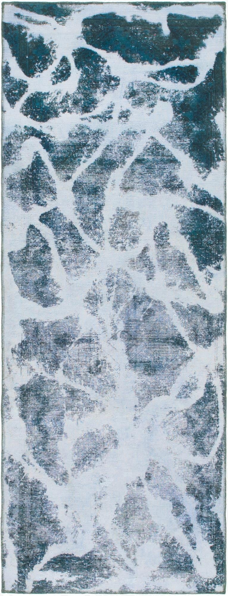  3' x 8' 4  Hand Knotted Ultra Vintage Persian Wool Runner Rug