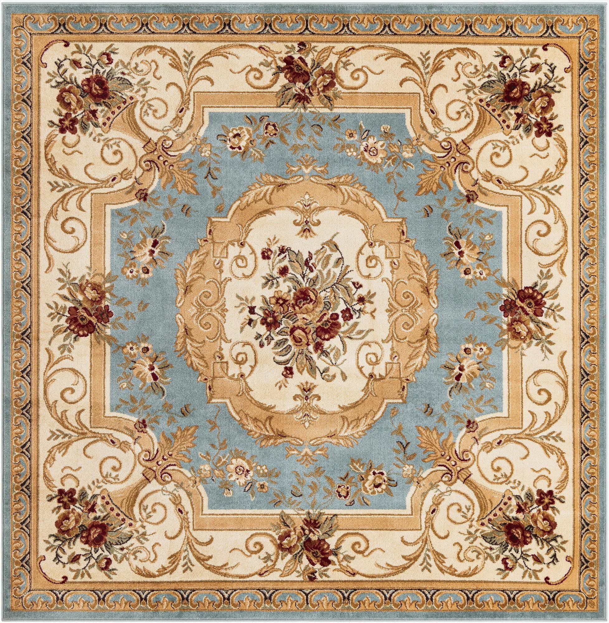  7' 10 x 7' 10 Chateau Square Rug