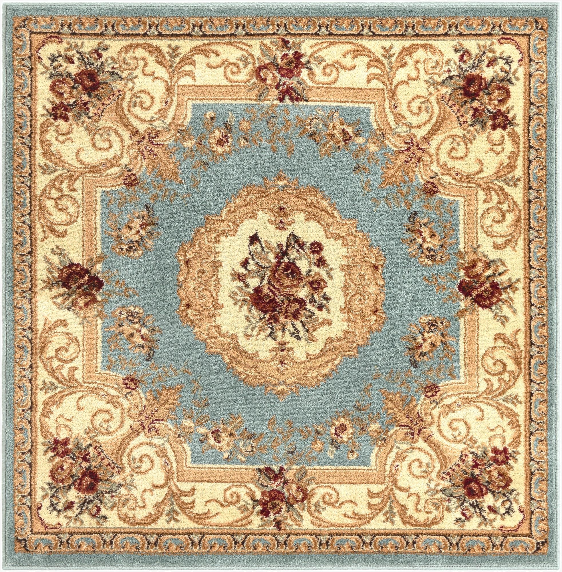  4' x 4' Chateau Square Rug