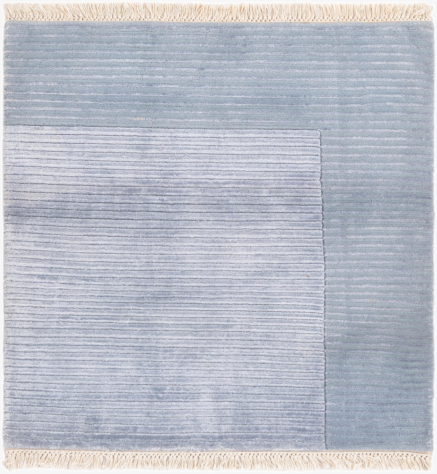  2' 7 x 2' 8  Hand Knotted Darya Wool Square Rug