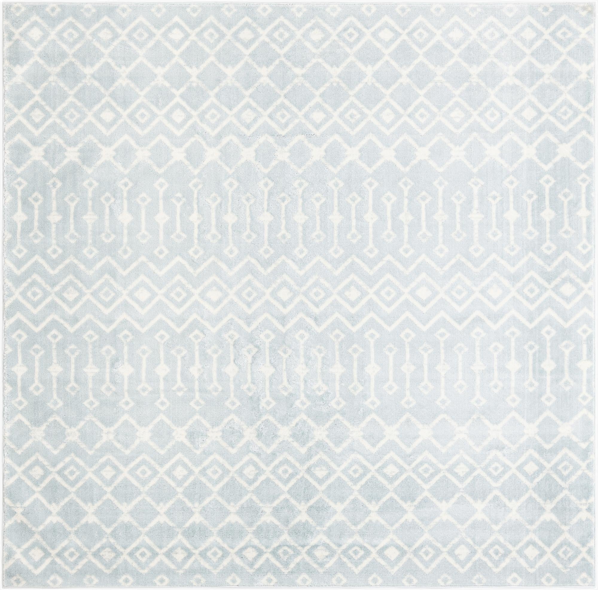  7' 10 x 7' 10 Kasbah Trellis Square Rug