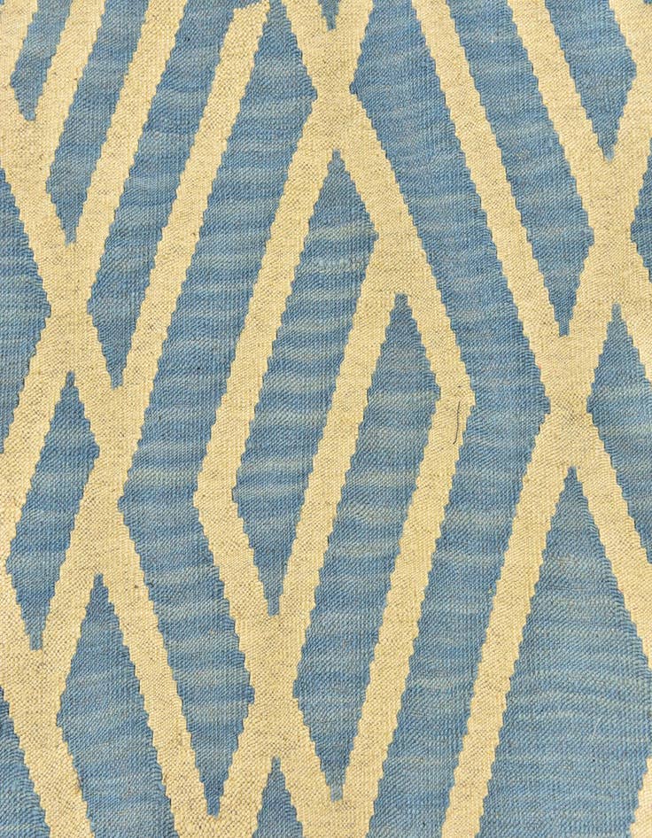Detail image of  5' 3 x 6' 5  Hand Woven Kilim Modern Wool Square Rug