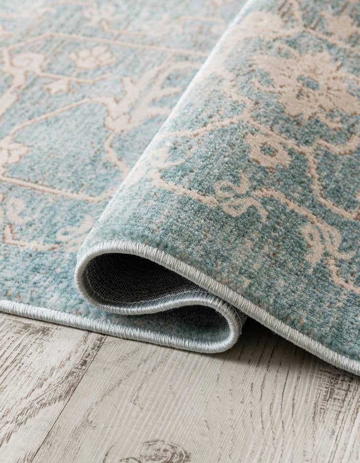 Detail image of  4' x 4' Modern Classical Square Rug