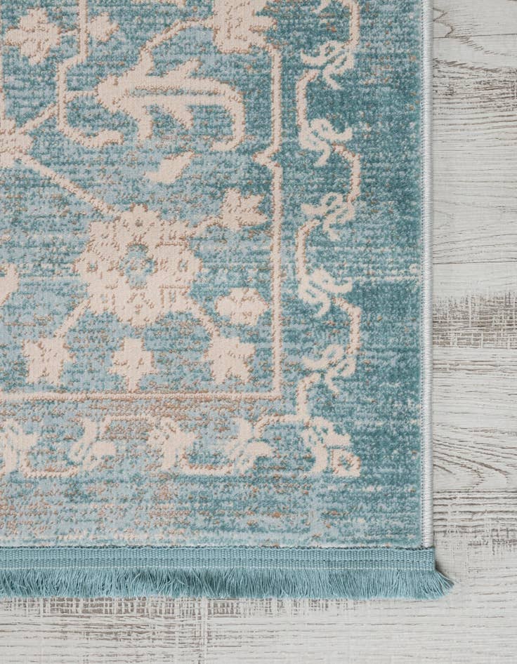 Detail image of  8' x 8' Modern Classical Square Rug