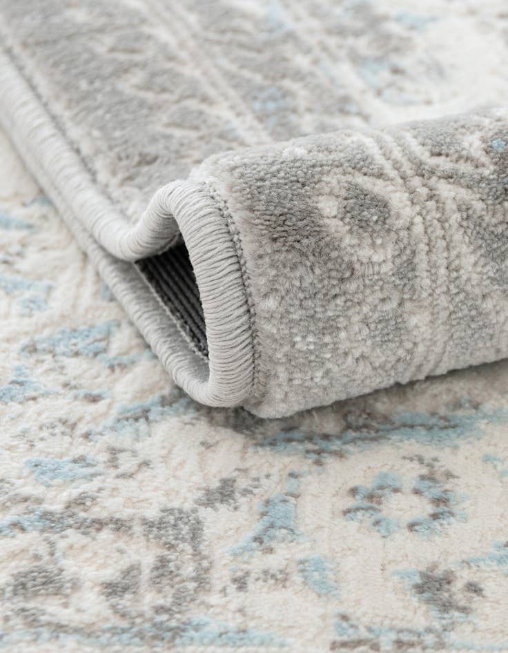 Detail image of  4' x 4' Modern Classical Square Rug